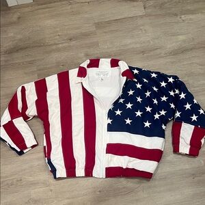 Men's Red, Limited Edition “ The Flag” jacket.